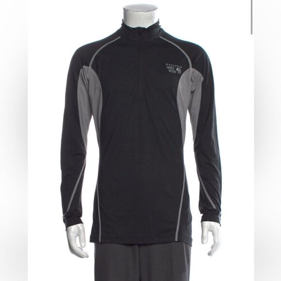 Mountain Hardwear Merino Wool Colorblock Pattern Sweatshirt - Picture 1 of 9